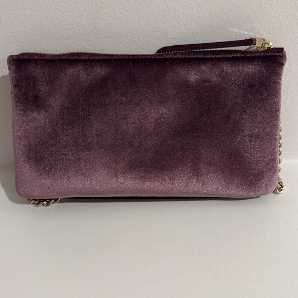 Kate Spade Tillie Dawn Place Velvet Crossbody Purse NWOT - Picture 2 of 5